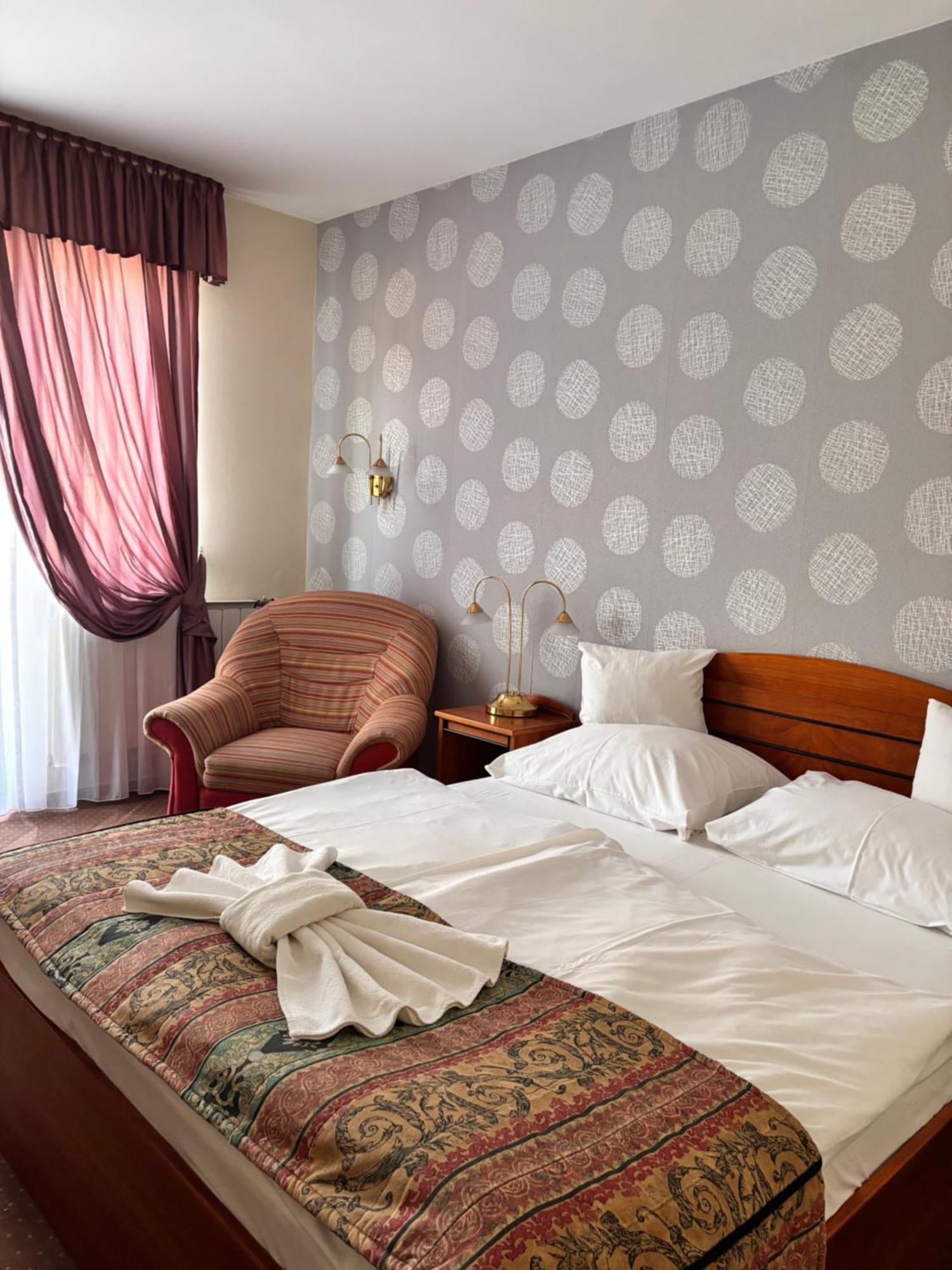 Hotel Erzsebet ヘーヴィーズ エクステリア 写真
